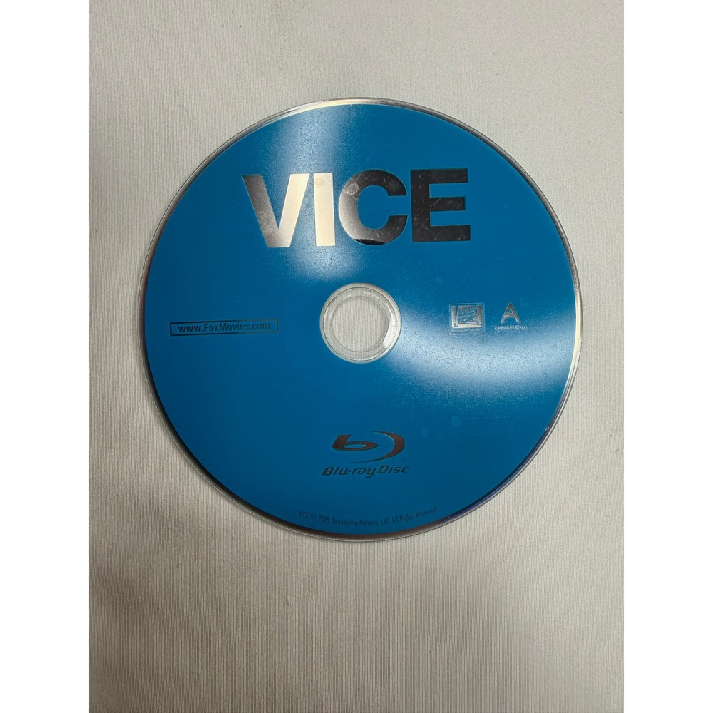 Vice Blu-ray Disc 2018 Christian Bale Annapurna Pictures 20th Century Fox